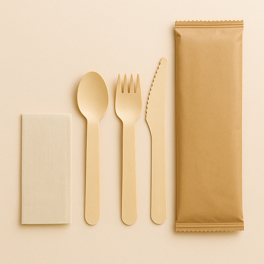Cutlery Set with Napkin