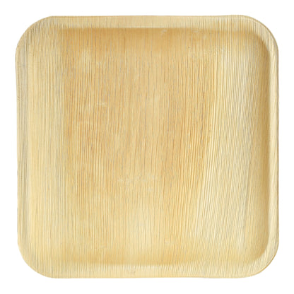 7" Square Palm Leaf Plates - Tia Leaf