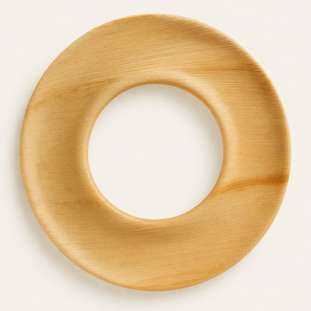 Wreath Palm Leaf Tray – 14 Inch by Tia Leaf