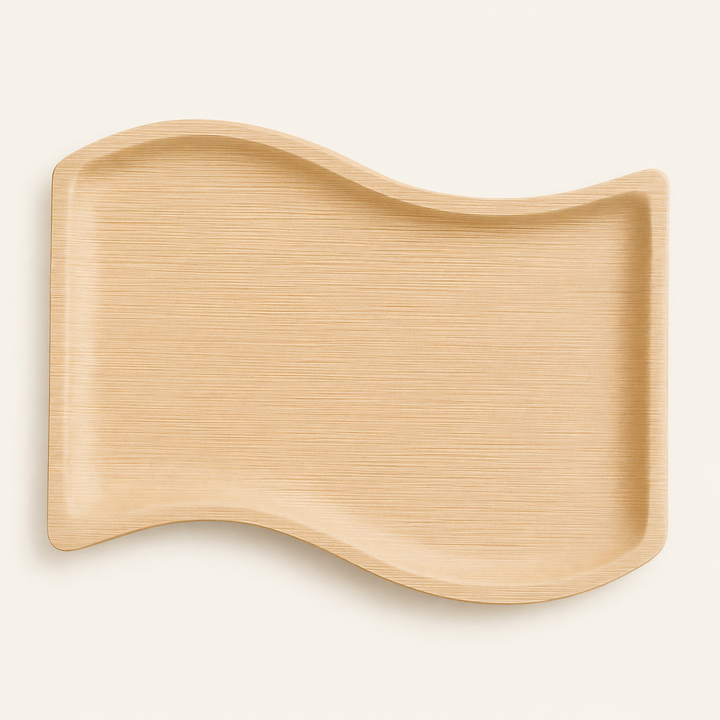 Flag Palm Leaf Tray – 14x10 Inch by Tia Leaf
