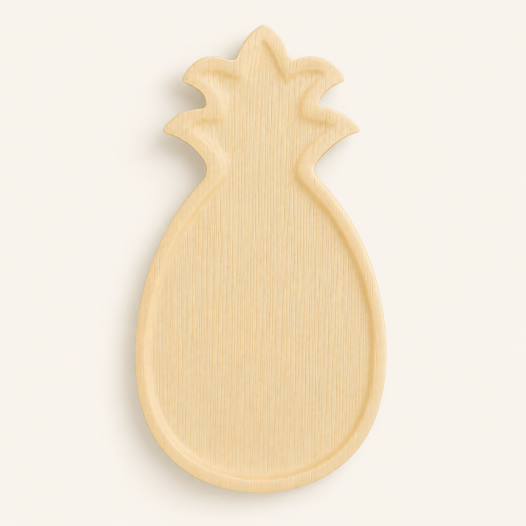 Pineapple Palm Leaf Trays – 14x8 Inch by Tia Leaf