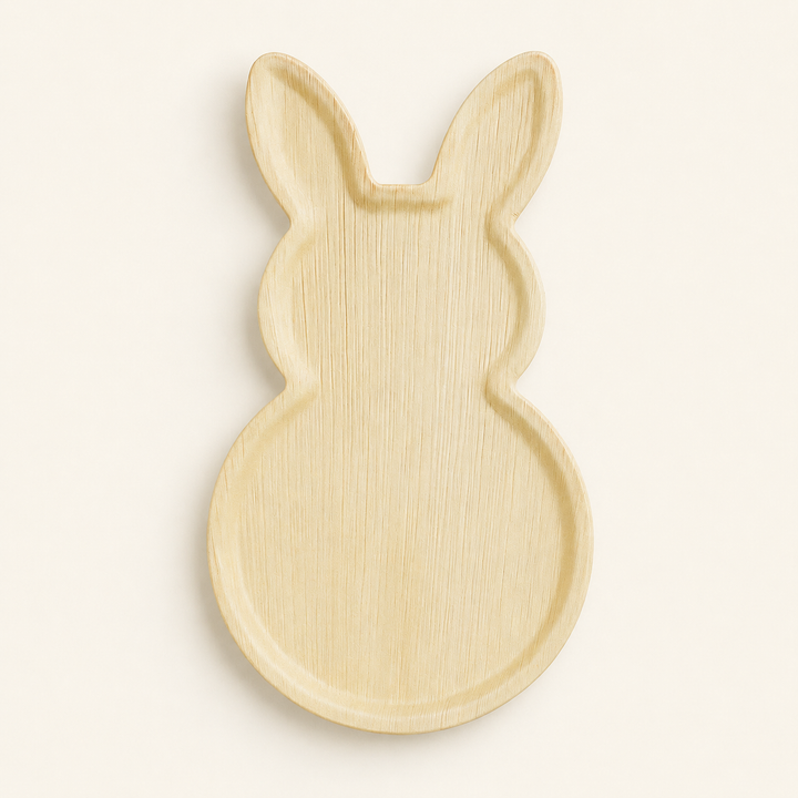 Bunny Palm Leaf Tray – 17x9 Inch by Tia Leaf