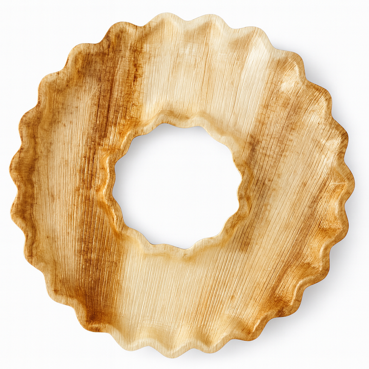 Wreath Palm Leaf Tray – 14 Inch