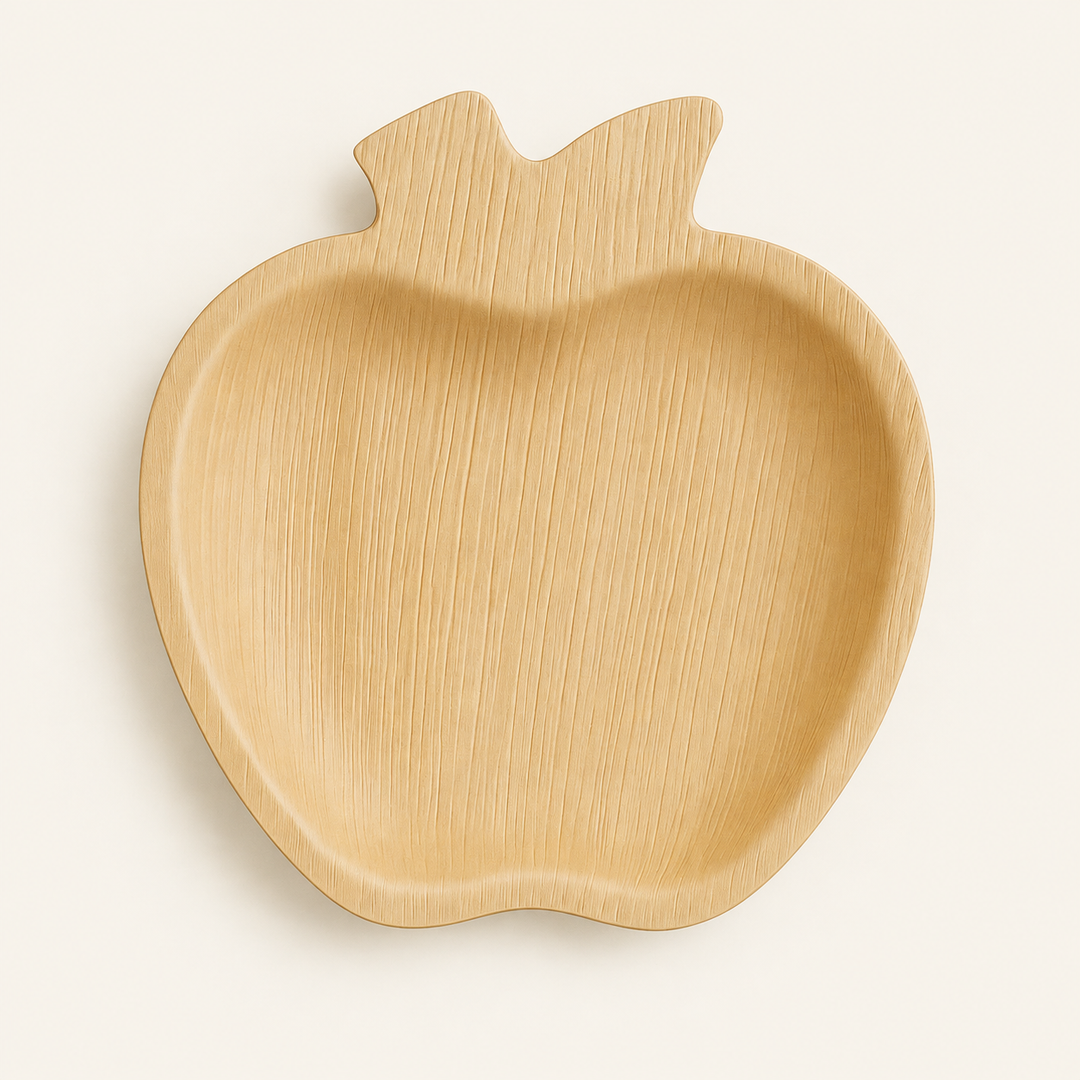 Apple Palm Leaf Trays – 6, 8 Inch by Tia Leaf