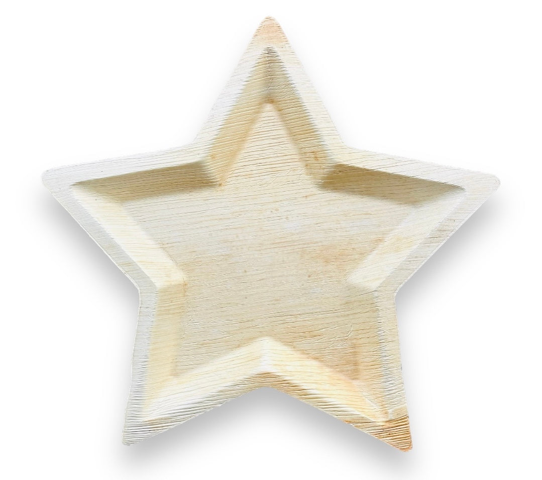 10" Star Palm Leaf Trays
