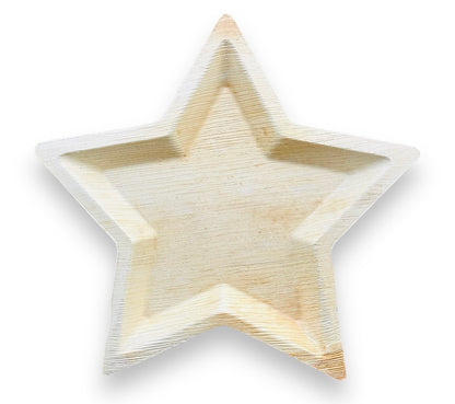 10" Star Palm Leaf Trays - Tia Leaf