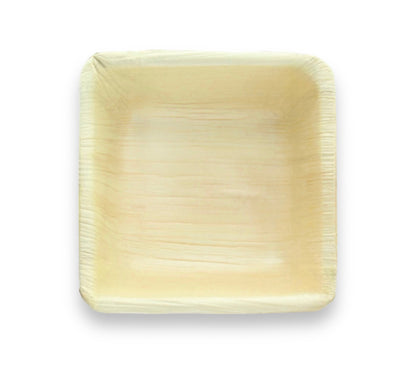 2.5" Square Palm Leaf Bowls - Tia Leaf