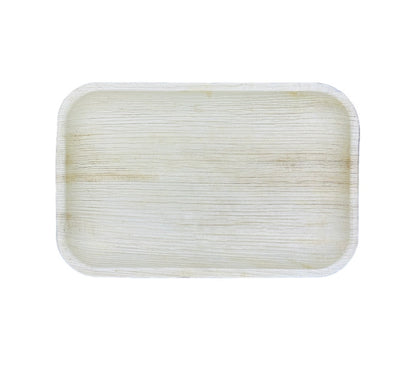 11" x 7" Rectangle Palm Leaf Trays - Tia Leaf