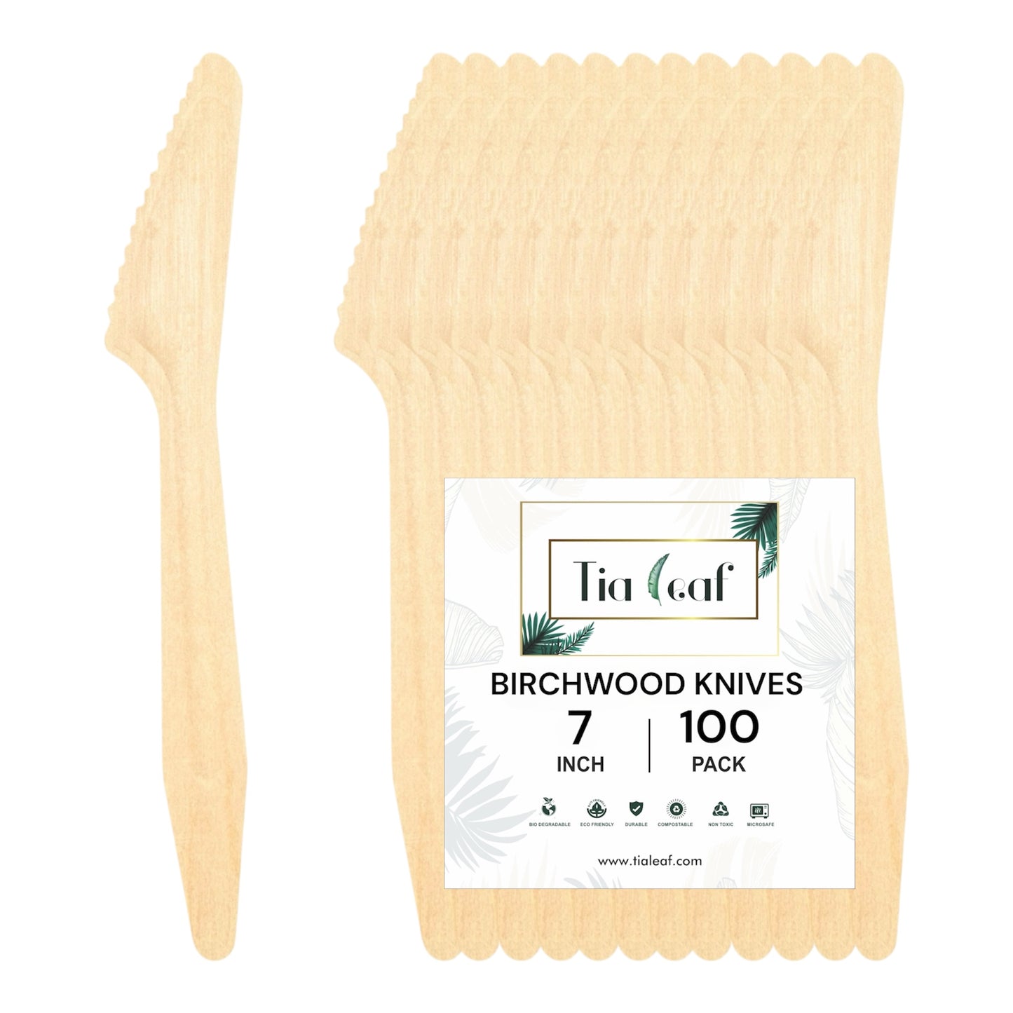 Wooden Disposable Knives