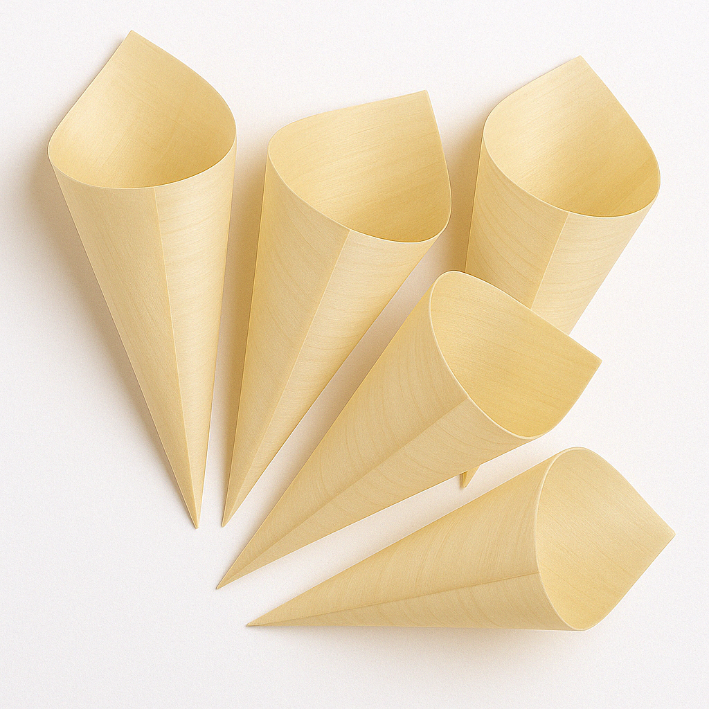 Wooden Cones – [5", 7"]