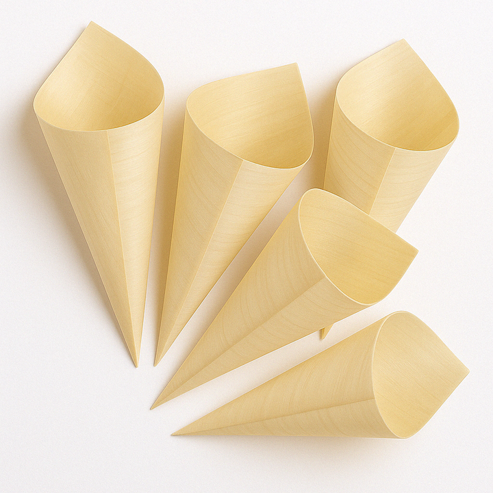 Wooden Cones – [5", 7"]