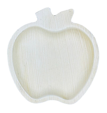 6.5" Apple Palm Leaf Trays - Tia Leaf