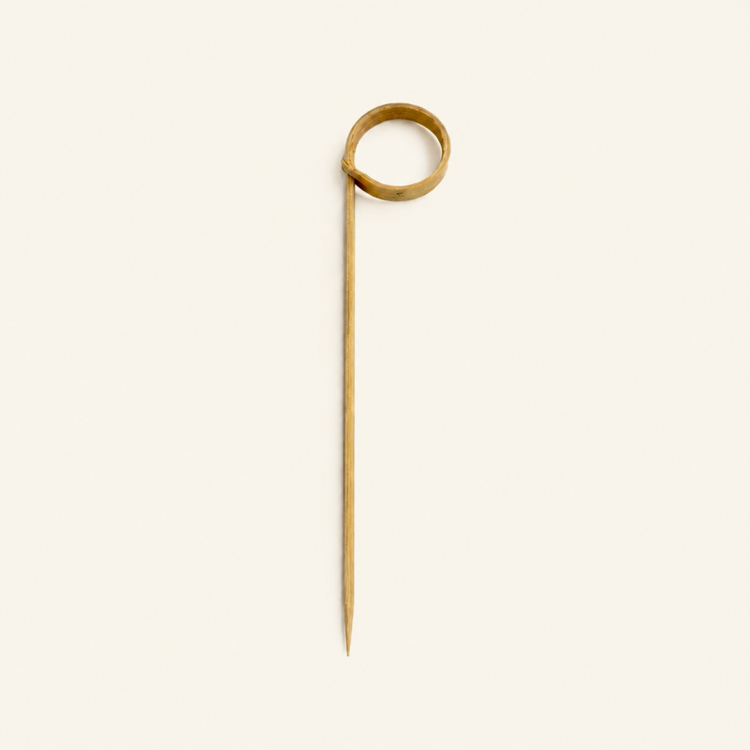 Bamboo Loop Skewers – 5 Inch by Tia Leaf