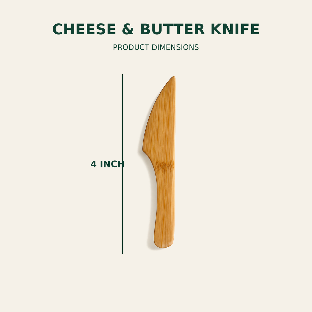 Cheese & Butter Knife – 4 Inch size guide showing available product dimensions
