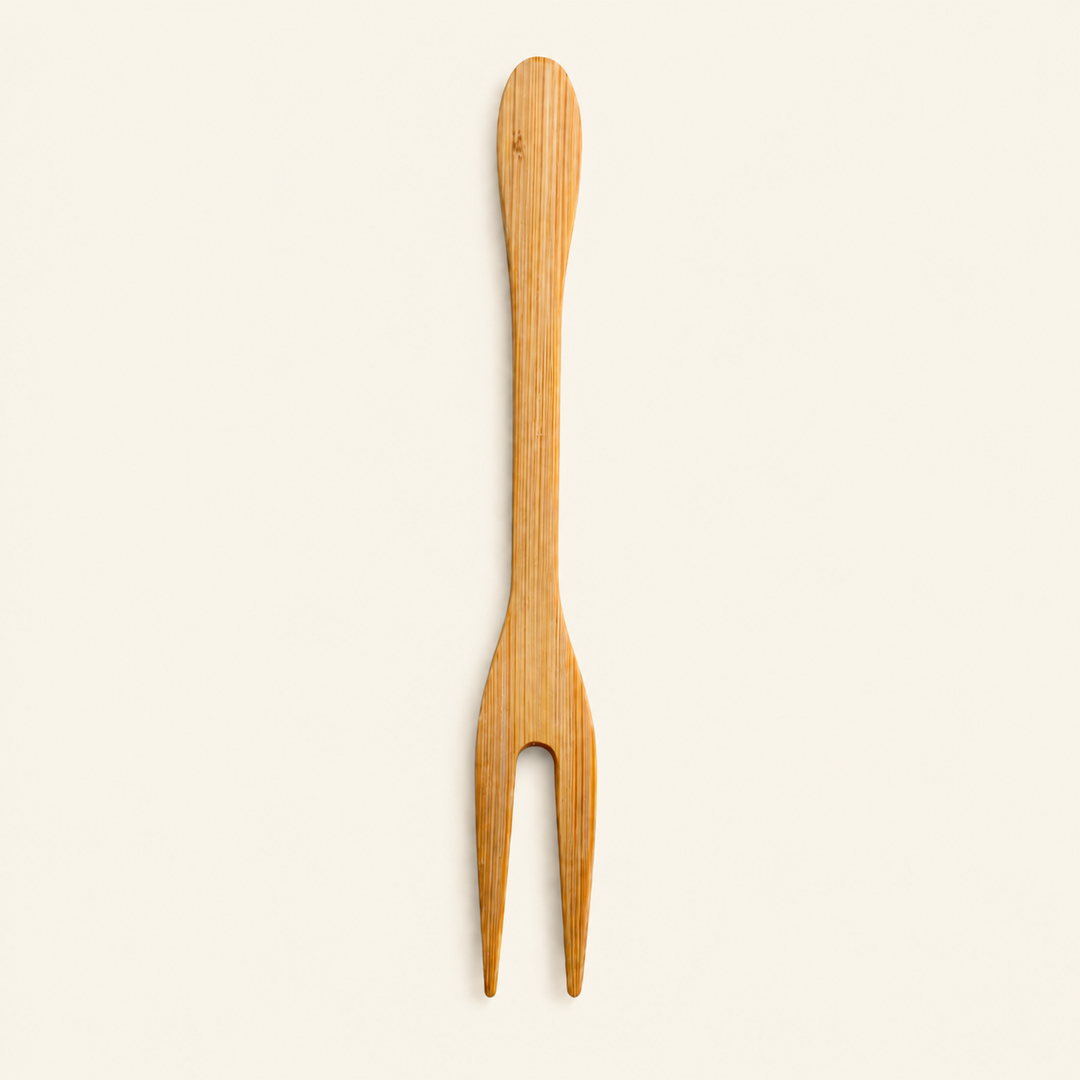 Reusable Bamboo Forks by Tia Leaf