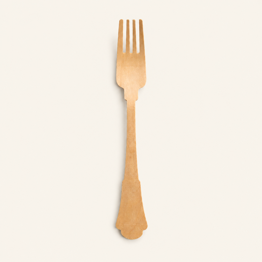 Wooden Forks – 100 Count by Tia Leaf