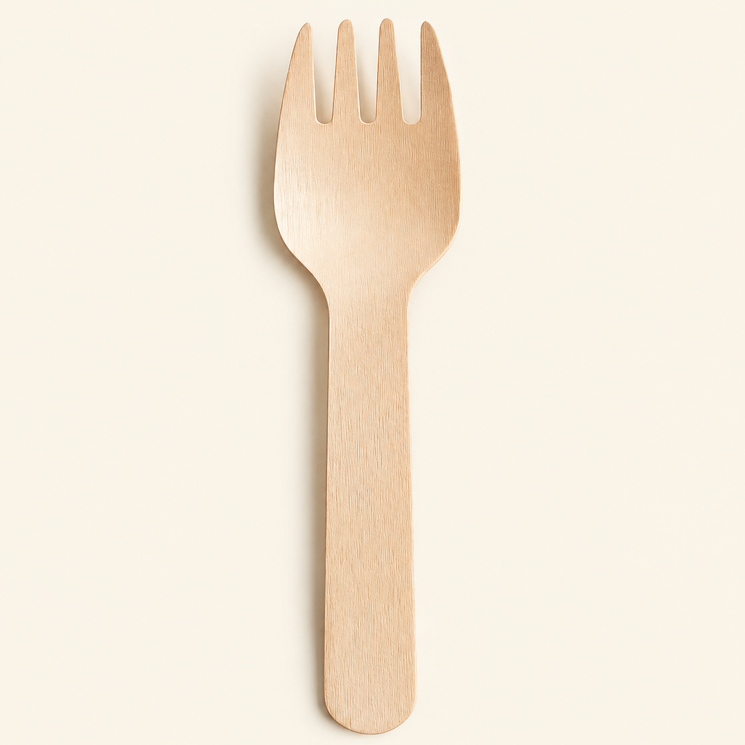 Wooden Mini Sporks by Tia Leaf