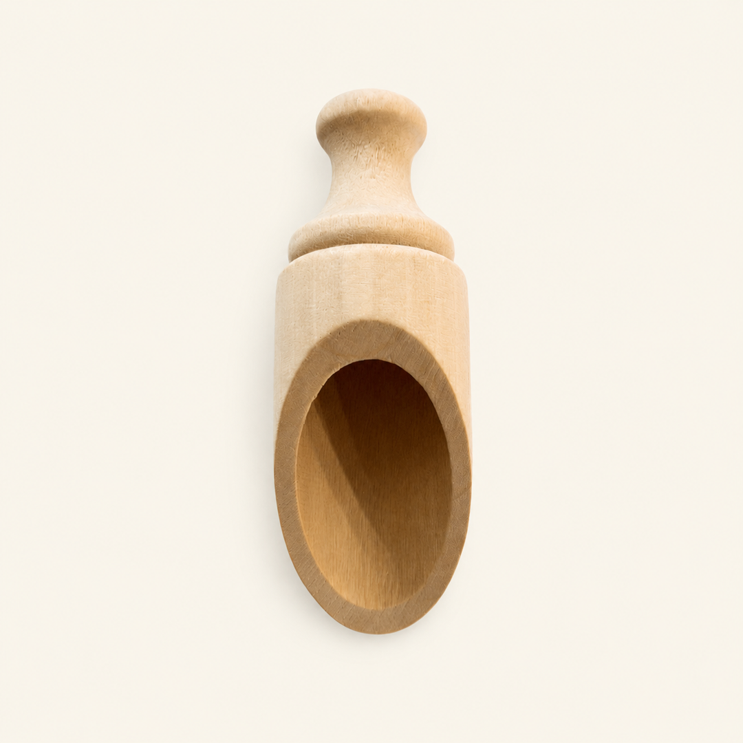 Wooden Mini Scooper – 3.5 Inch by Tia Leaf