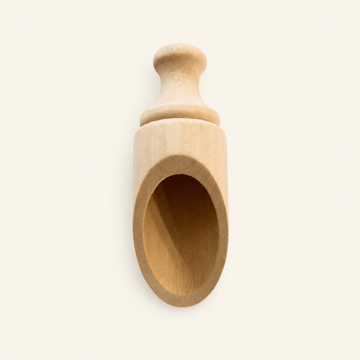 Wooden Mini Scooper – 3.5 Inch by Tia Leaf